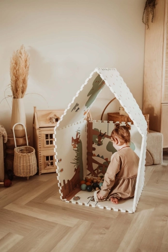 Casita plegable para aún más diversión