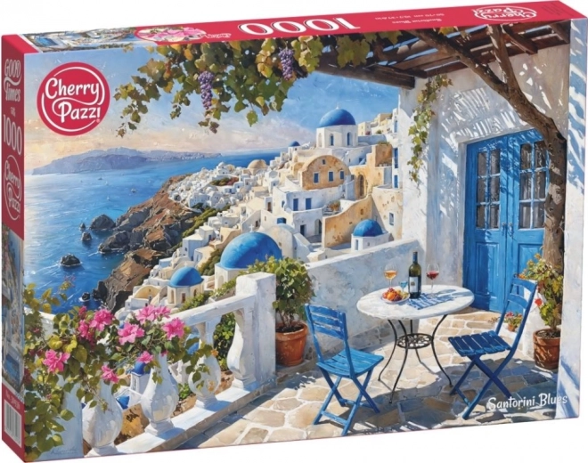 Puzzle CHERRY PAZZI Santorini blues 1000 piezas