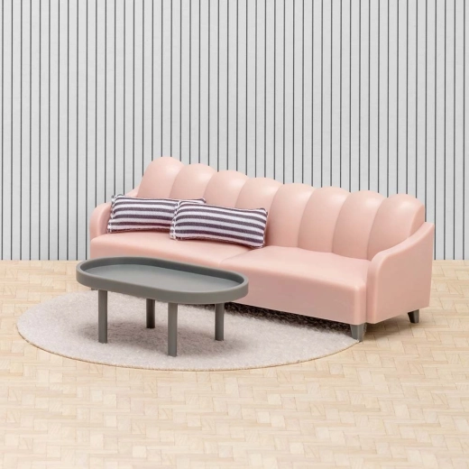 Un salón cómodo en versión mini