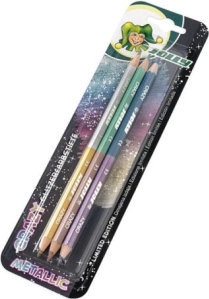 Lápices de colores de doble punta Crazy Metallic