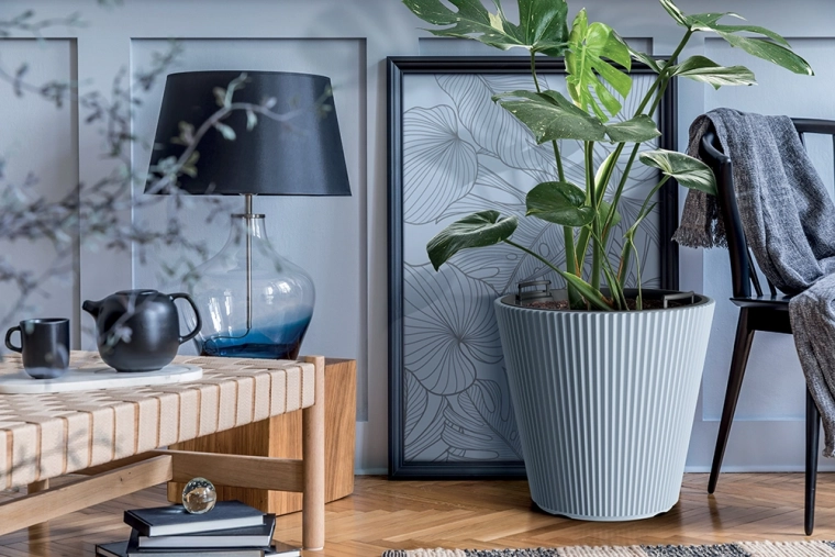 Diseño acanalado moderno para interior y exterior