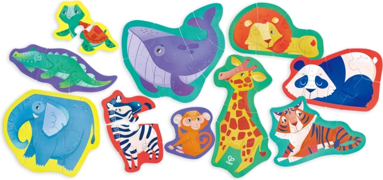 Puzzle amigos de la jungla