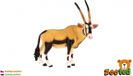 Figura de plástico de addax – antílope del desierto 13 cm