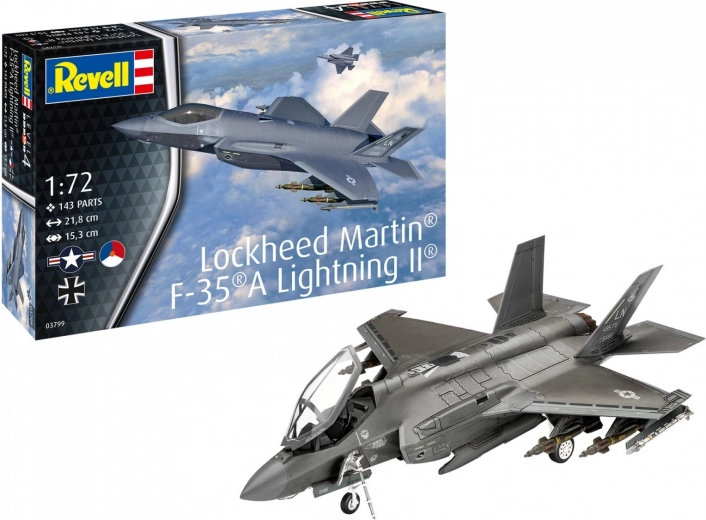 Modelo de avión Lockheed Martin F-35A Lightning II 1/72