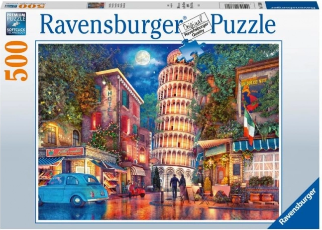 Callejuelas en Pisa – puzzle de 500 piezas RAVENSBURGER