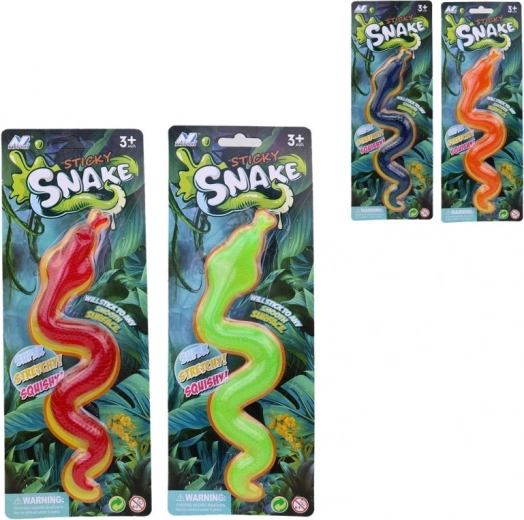 Serpiente pegajosa 17 × 10 × 3 cm