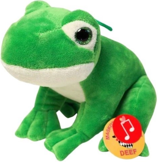 Rana de peluche Kumata sentada