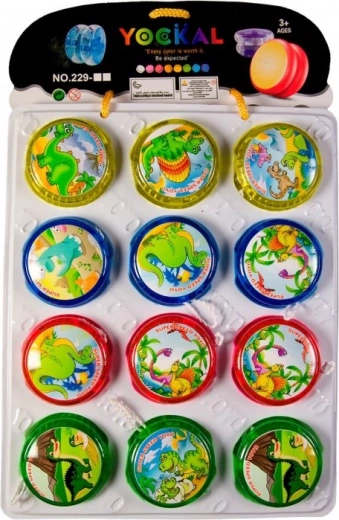 Yoyo con motivos de dinosaurios