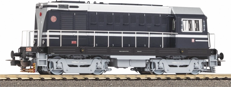 Locomotora diésel T 435 Hektor ČSD con decodificador