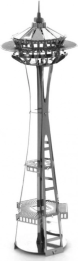 Maqueta metálica 3D Seattle Space Needle