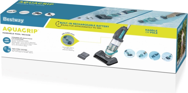 Rendimiento inalámbrico de hasta 90 minutos + LED