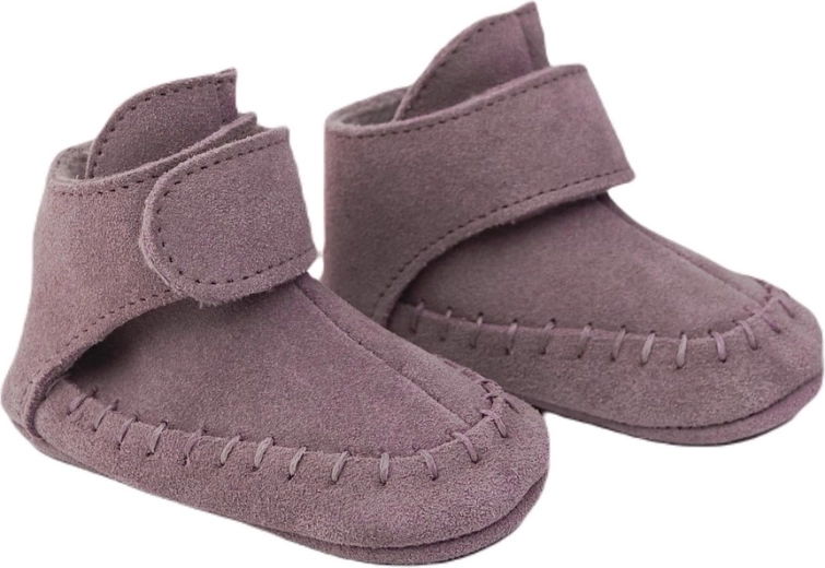 Patucos de cuero Lodger walker mocassin mauve (15–18 meses)