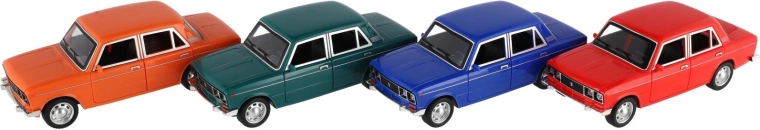 Aspecto retro en diferentes colores