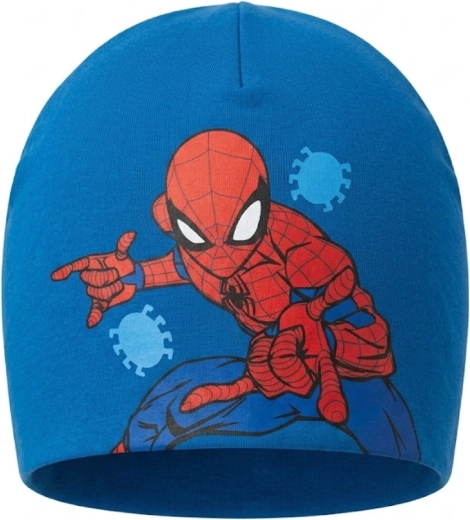 Gorro de entretiempo de algodón Marvel Spider-Man color petróleo