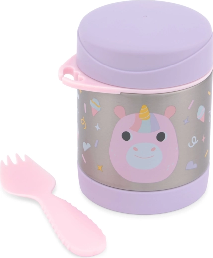 Skip Hop termo para comida con spork Unicornio