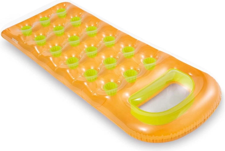 Colchoneta inflable para nadar con ventana Intex 188 × 71 cm