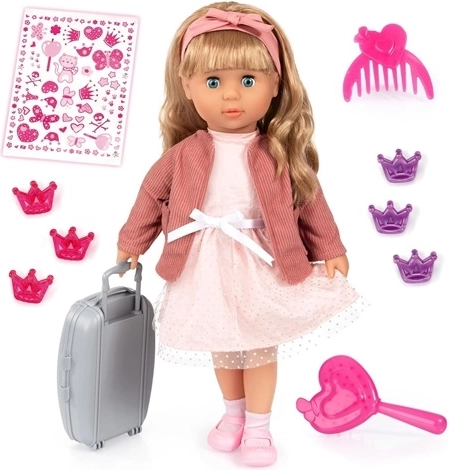 Muñeca interactiva Charlene Bayer Design de 46 cm