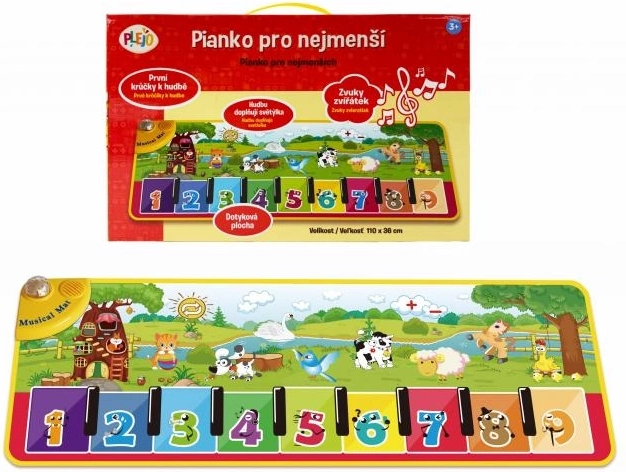 Piano de suelo Plejo para niños