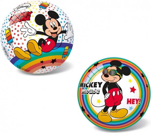 Balón infantil arcoíris MICKEY MOUSE 14 cm