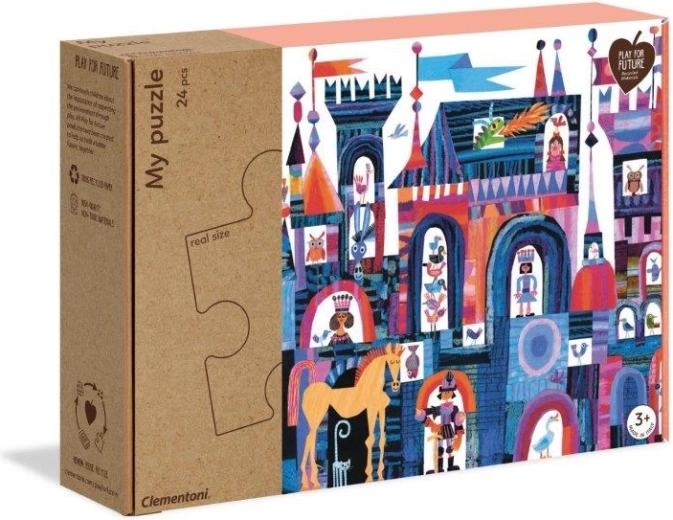 Puzle de 24 piezas – castillo