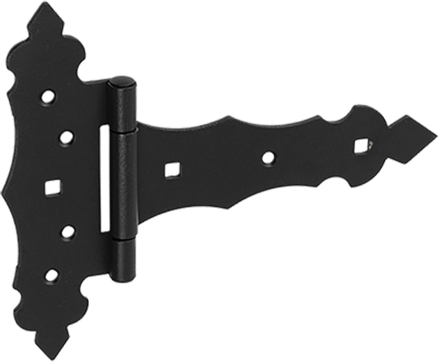 Bisagra decorativa negra 150 × 50 × 170 × 2,5 mm