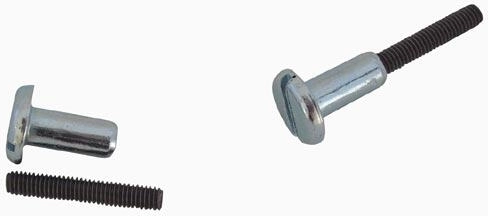 Herraje de unión 57 mm zinc