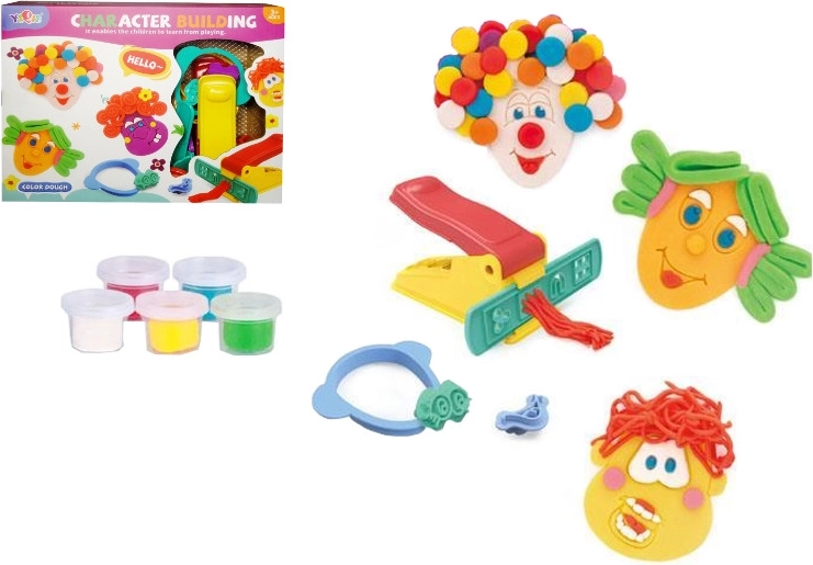 Plastilina – caras y peinados