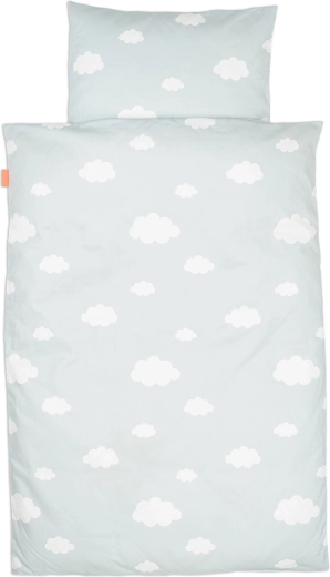 Ropa de cama infantil Done by Deer Junior Elphee azul