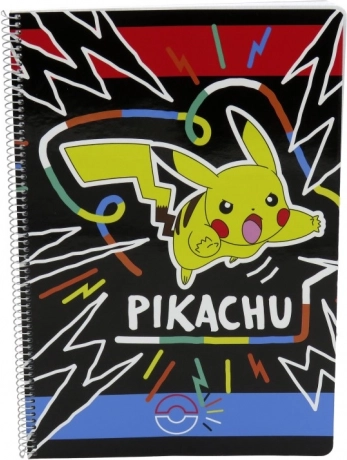 Pokémon bloc A4 de espiral - edición Colourful