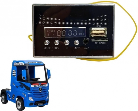 Panel musical para coche eléctrico ACTROS HL358