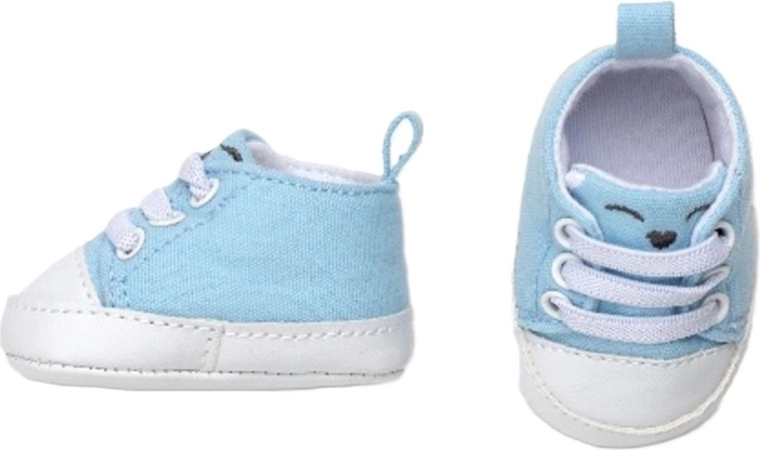 Zapatillas deportivas azules y blancas Guca para muñeca