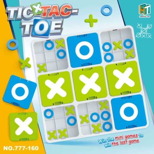 MEGA juego de lógica tres en raya