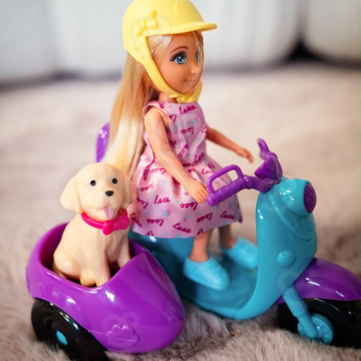 Scooter con remolque