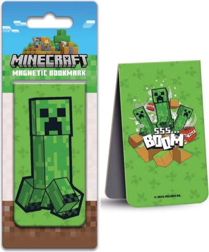 Marcador magnético Minecraft creeper - 1 unidad