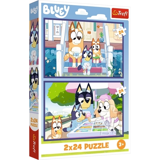 Puzle 2x24 Bluey Divertida - BBC Bluey Trefl