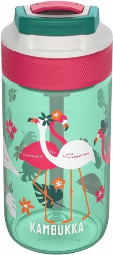Botella de agua Kambukka Lagoon 400 ml Pink Flamingo - 1 unidad