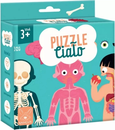 Puzle del cuerpo humano 3+