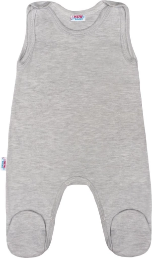 Pelele para bebé New Baby Classic II gris