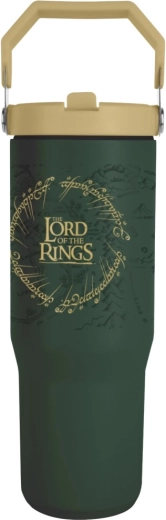 El Señor de los Anillos taza de viaje con asa y mapa de la Tierra Media 850 ml