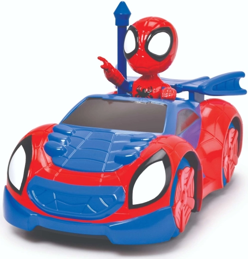 Coche heroico con Spidey