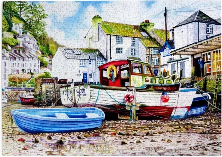 Puzzle House of Puzzles Polperro de 1 000 piezas