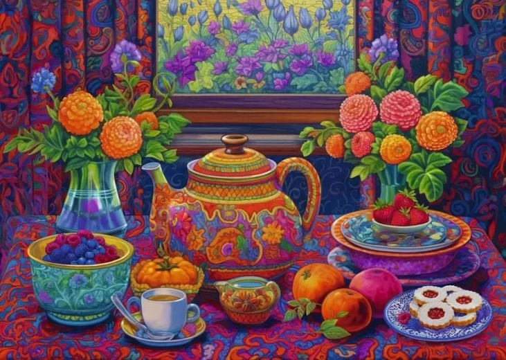 Puzzle Ravensburger Hora del té XXL 300 piezas