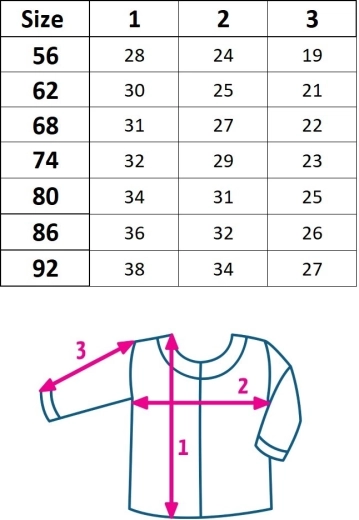 Chaqueta de bebé con botones New Baby Oliver azul 62 (3–6 meses)