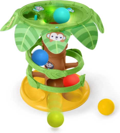 Bright Starts pista musical de bolas Tropical Twirl 6m+
