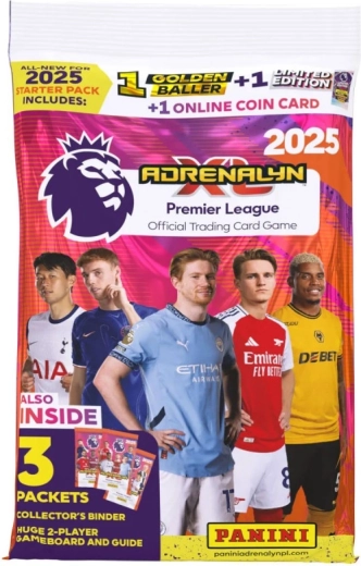 Set de inicio Panini Premier League 2025 Adrenalyn XL