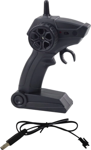 Mando ergonómico tipo pistola, incluido carga USB