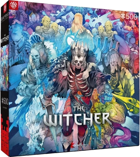 Puzzle The Witcher: facción de monstruos 500 piezas