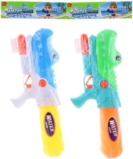 Pistola de agua con bomba Dino 42 cm – 2 colores