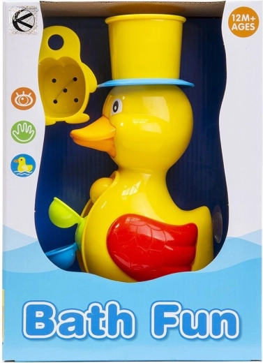 Patito de baño colorido con ventosas - 1 unidad