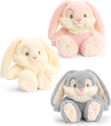 Conejito de peluche con parches de 22 cm KEEL TOYS (3 modelos)
